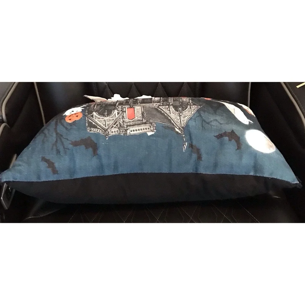 Halloween Novogratz Decorative Pillow Haunted‎ House Ghost Wedding Pumpkin 3D